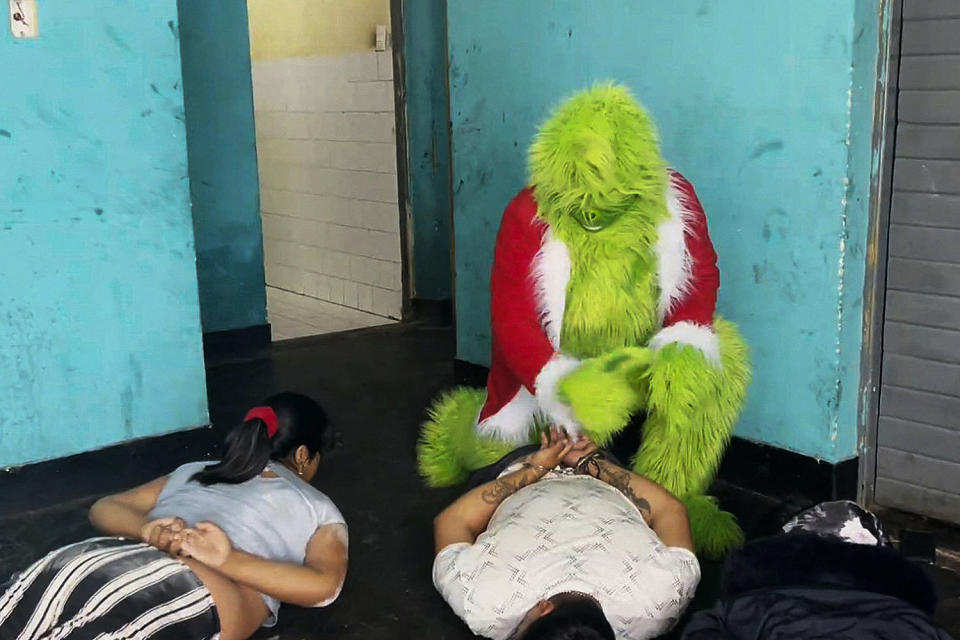 Meet the Grinch who stole Christmas ... from alleged drug dealers