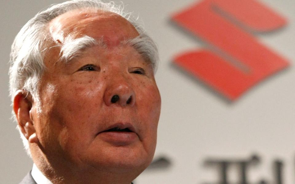 Osamu Suzuki, turned his family firm into a major manufacturer of cheap cars and motorbikes