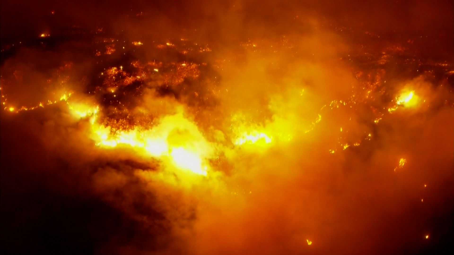 Malibu wildfire near Pepperdine University