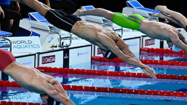 Masse makes Canadian swimming history with bronze medal in women's 50m backstroke