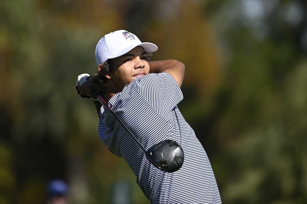 Tiger's son comes up aces in PNC Championship with a hole-in-one