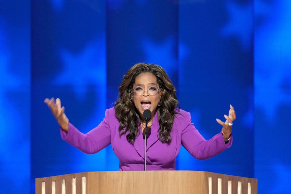 Campaign finance records show Harris' $1 million payment to Oprah's production company