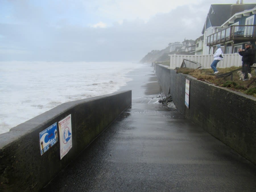 King tide flooding from around the Pacific Northwest