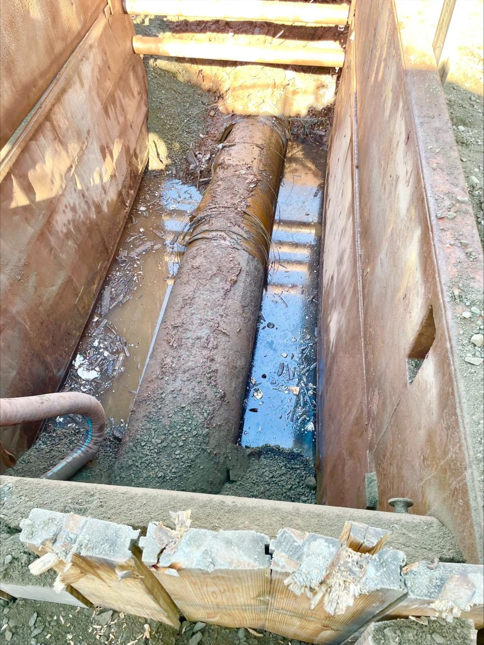 American Water replacing Route 206 transmission main following latest service disruption