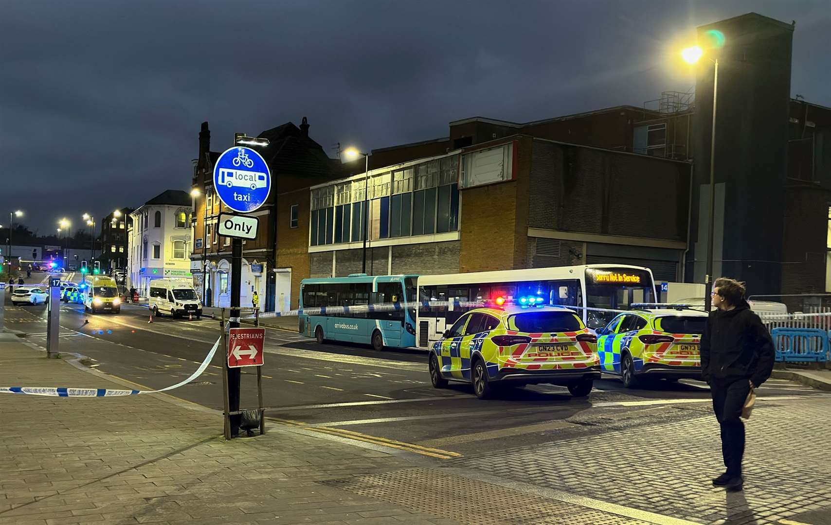 Air ambulance called to Waterfront Way in Chatham after man hit by minibus