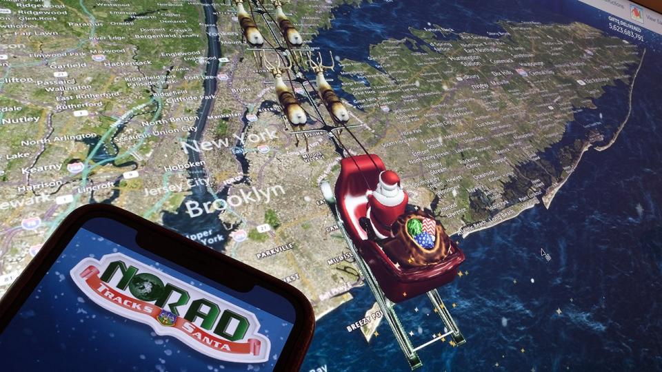 Live NORAD Santa Tracker 2024 coverage