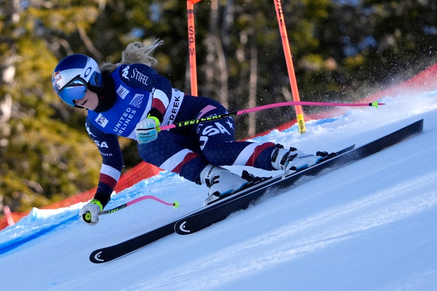 Lindsey Vonn eager for her return to World Cup ski races next weekend in Switzerland at age 40