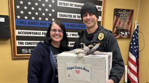 Illinois FOP Auxiliary delivers care boxes to local law enforcement agencies | Illinois