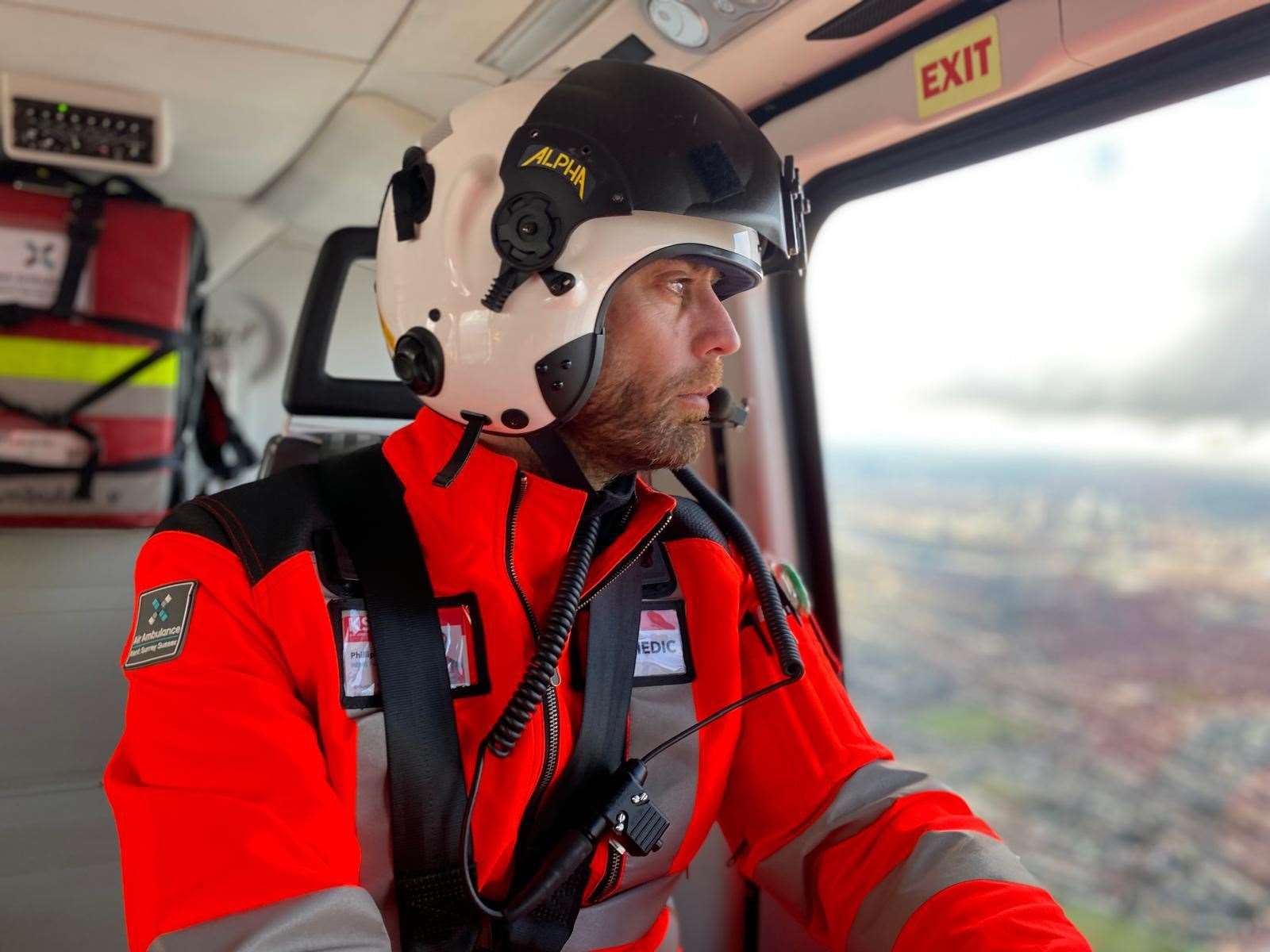 Air Ambulance Charity Kent, Surrey and Sussex paramedic explains what it is like to save lives on Christmas Day