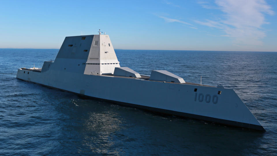 Stealth destroyer 1st to carry hypersonic missiles that travel 5 times the speed of sound — with testing imminent