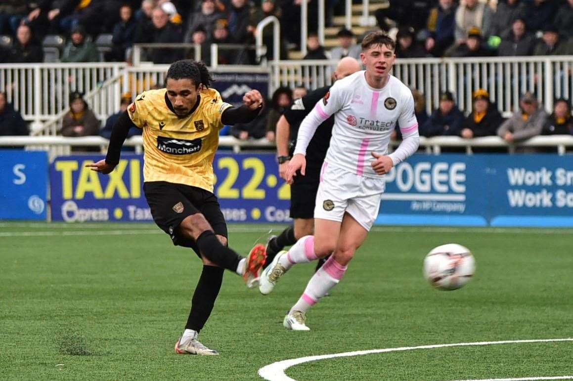 Maidstone United manager George Elokobi explains what’s required in Boxing Day derby at Tonbridge Angels