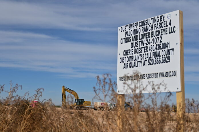 Palomino Ranch has broken ground on Papago Road