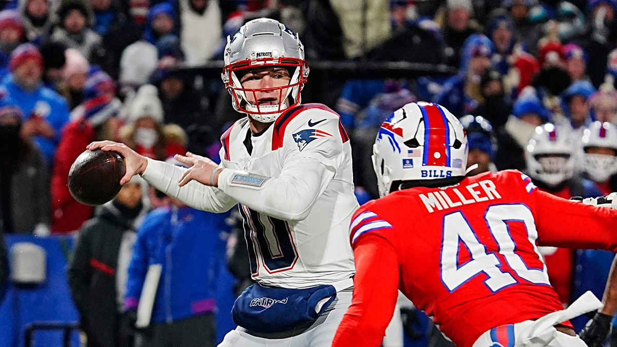 How Drake Maye showed leadership in his comments after Patriots-Bills – NECN