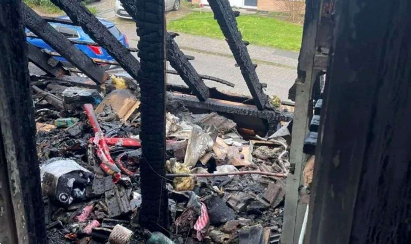 Family’s home and Christmas presents devastated in fire in Ash near Canterbury and Sandwich