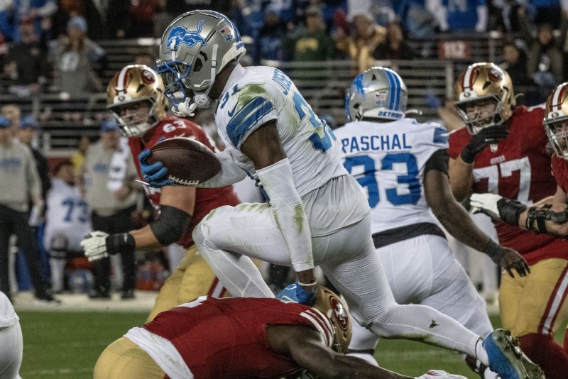 Jahmyr Gibbs, Kerby Joseph help Detroit Lions fend off San Francisco 49ers