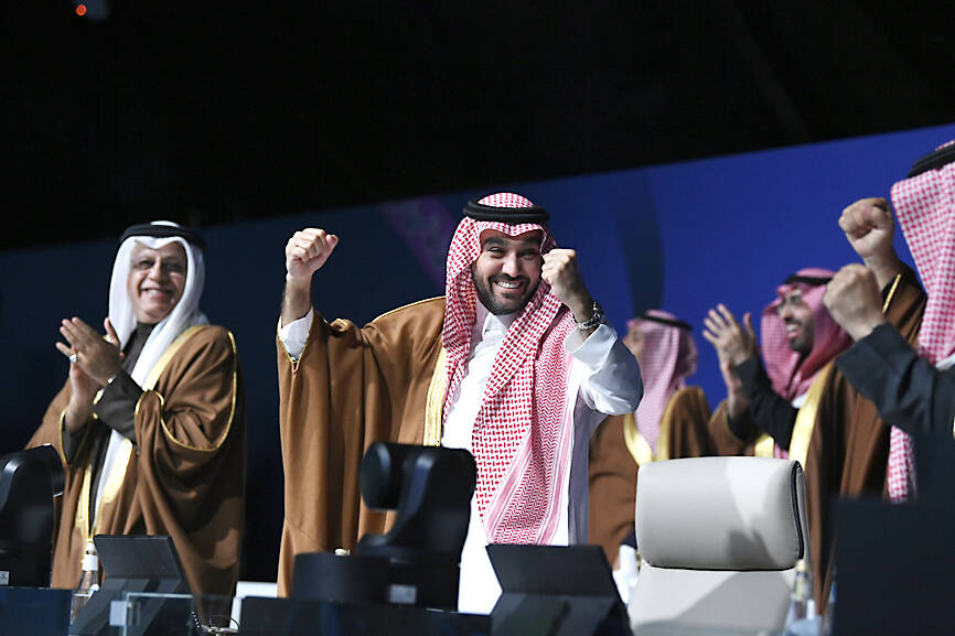 Saudi Arabia to be FIFA World Cup 2034 hosts