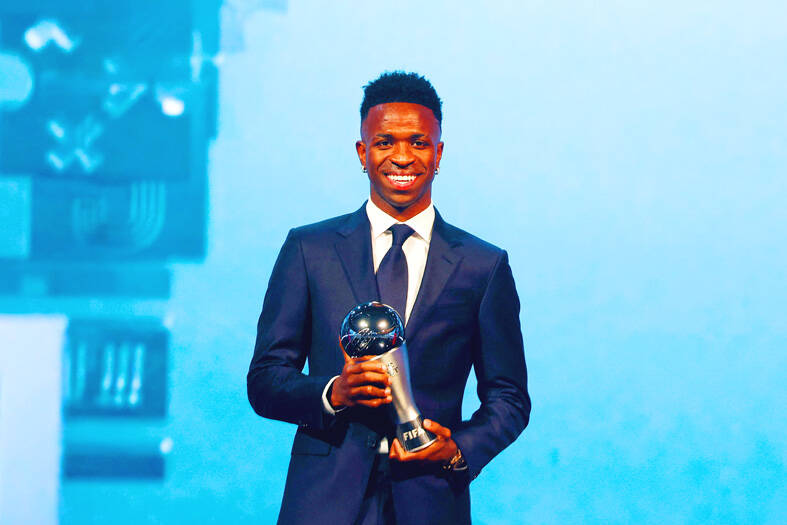 Vinicius Junior, Bonmati named FIFA best players