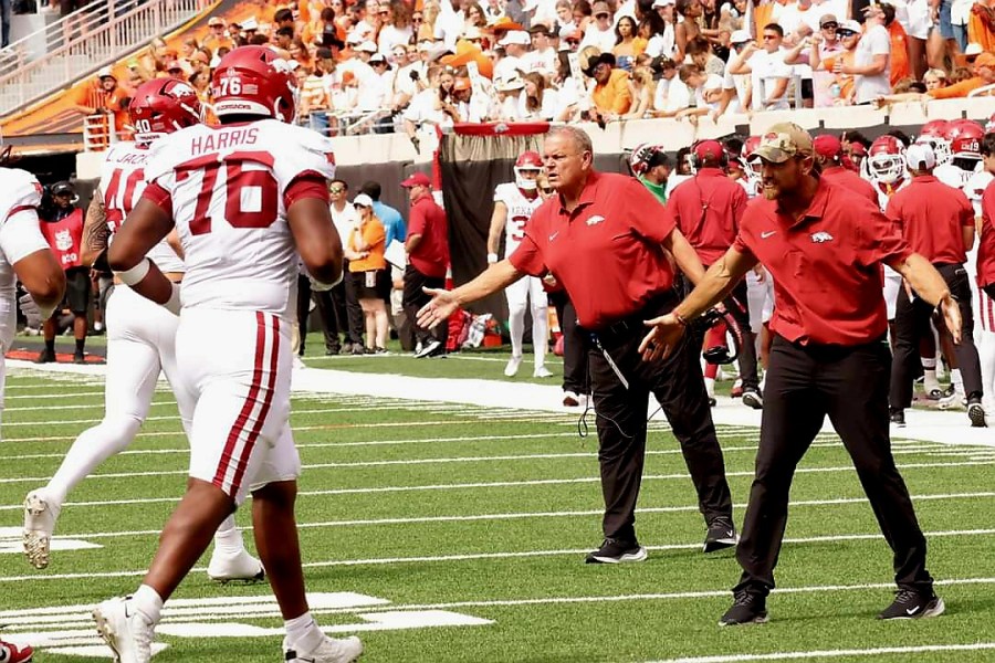 Sam Pittman, Hogs excited for Liberty Bowl