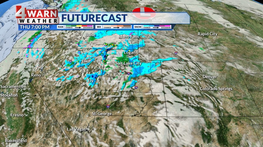 Calm weather moving in before active weather kicks up for weekend