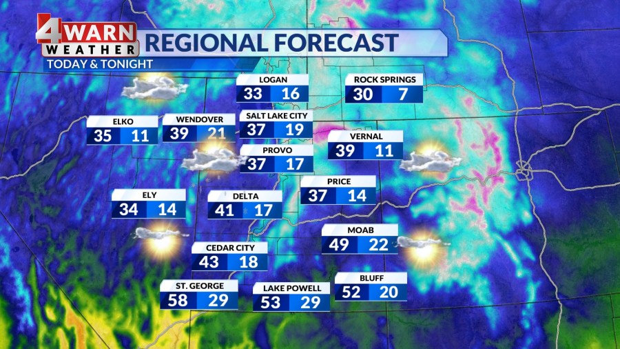 Calm weather takes over as we wrap up the year