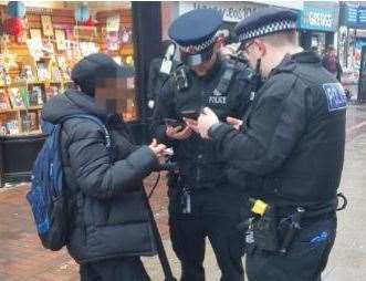 Five e-scooters and illegal vapes haul seized from Chatham High Street in police crackdown