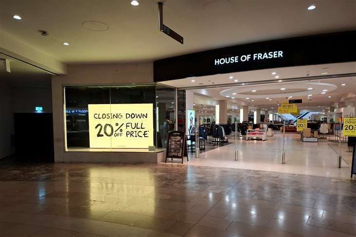 Next to replace House of Fraser at Bluewater shopping centre