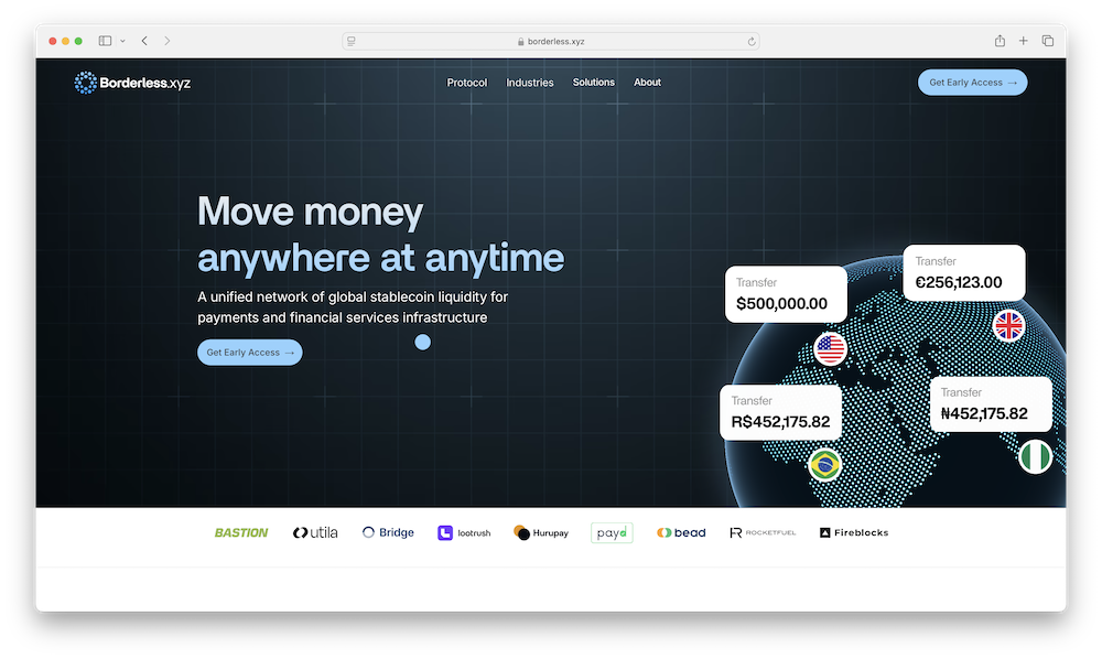 Blockchain firm Borderless.xyz streamlines global payments with innovative financial infrastructure | .xyz Domain Names