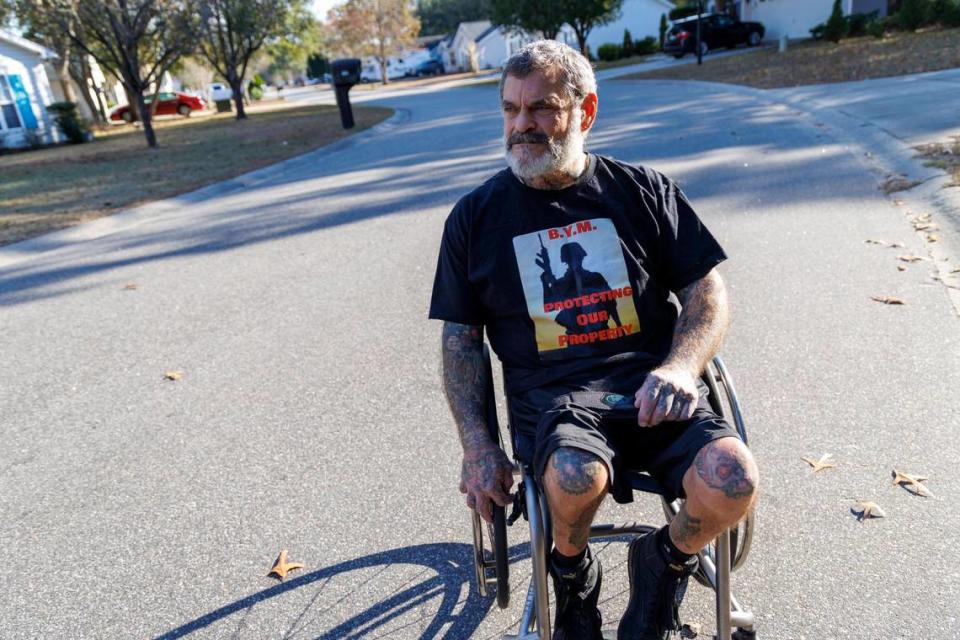 SC man who blocked school bus with wheelchair says why he did it. It wasn’t ‘lunacy’