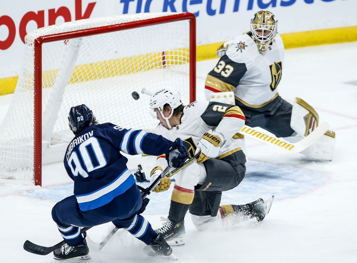 Winnipeg Jets can't shake Vegas jinx, falling in overtime for 8th-straight loss to Golden Knights