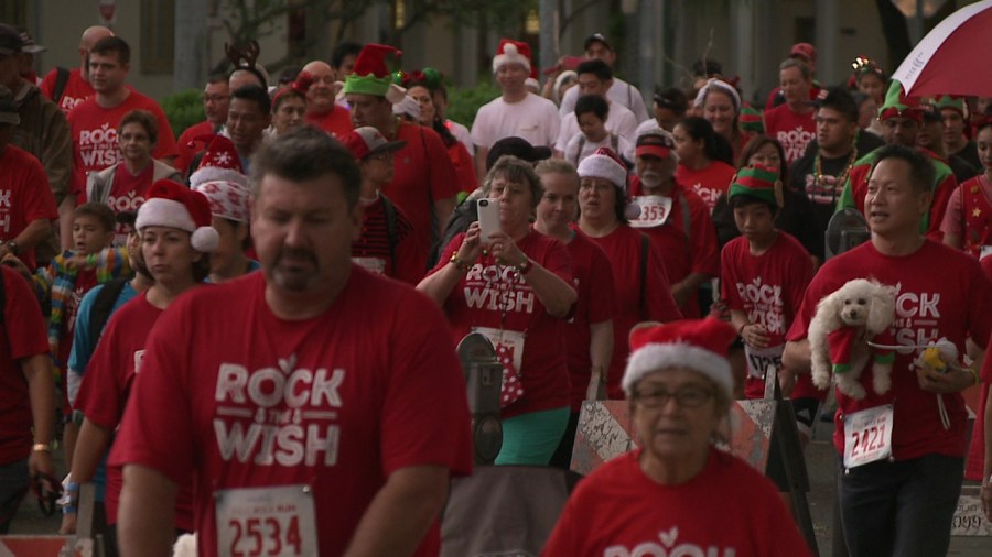 Jingle Rock Run combines fitness, fun, and future dreams for keiki of Make a Wish