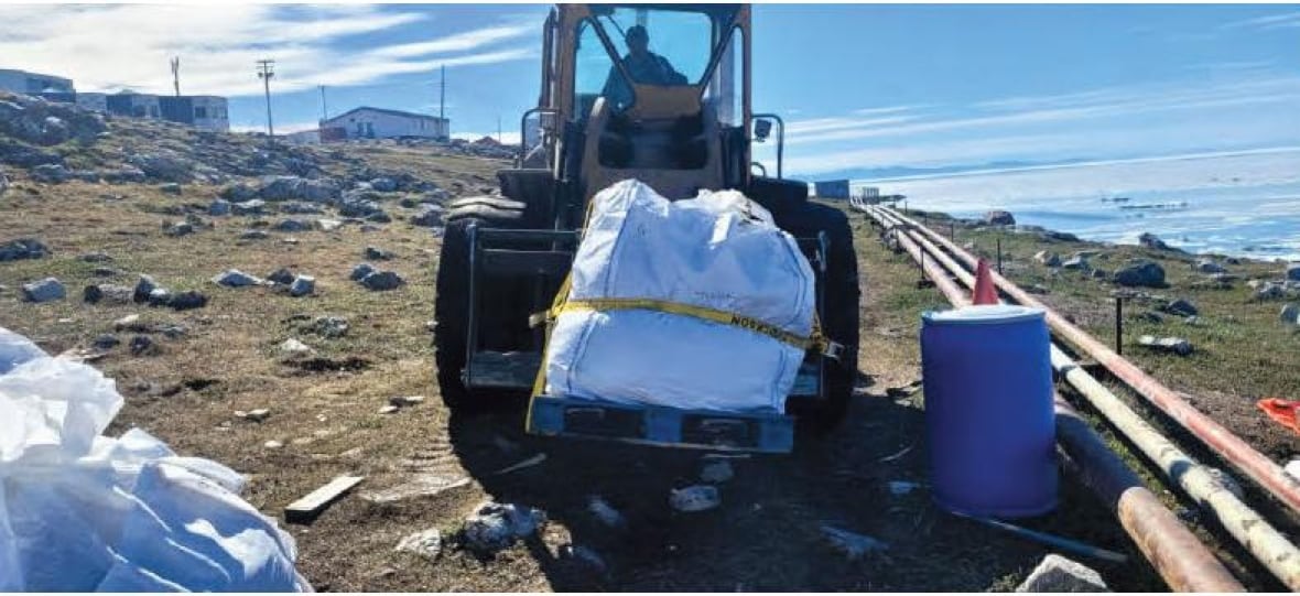 Contaminated soil from Pond Inlet diesel spill to stay put