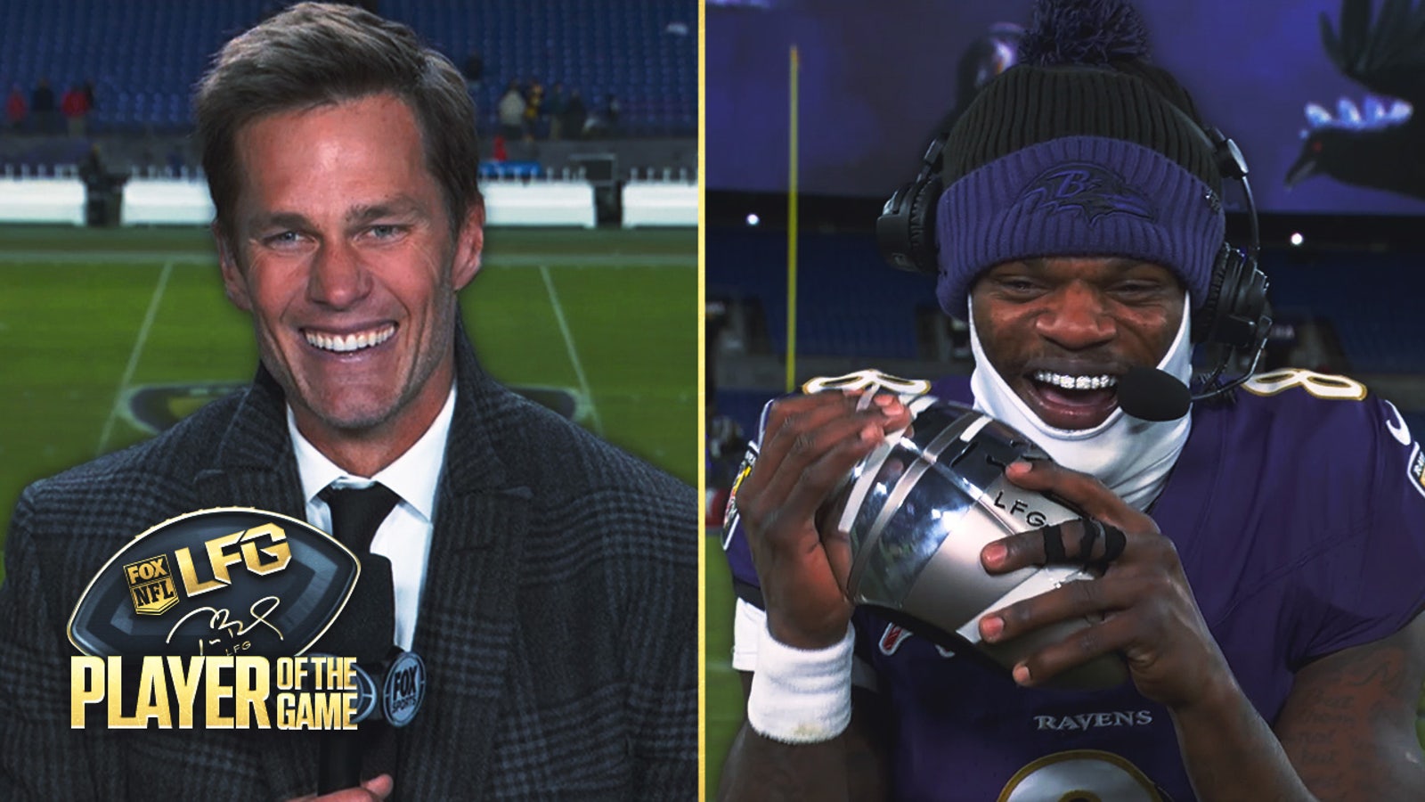 Tom Brady's LFG Player of the Game for Week 16: Ravens QB Lamar Jackson