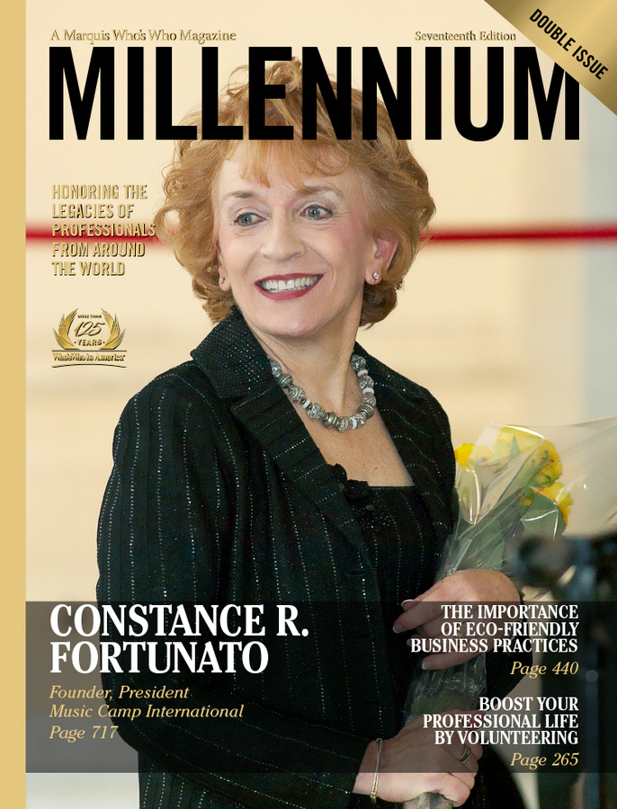 Constance R. Fortunato Featured in Marquis Who's Who Millennium Magazine