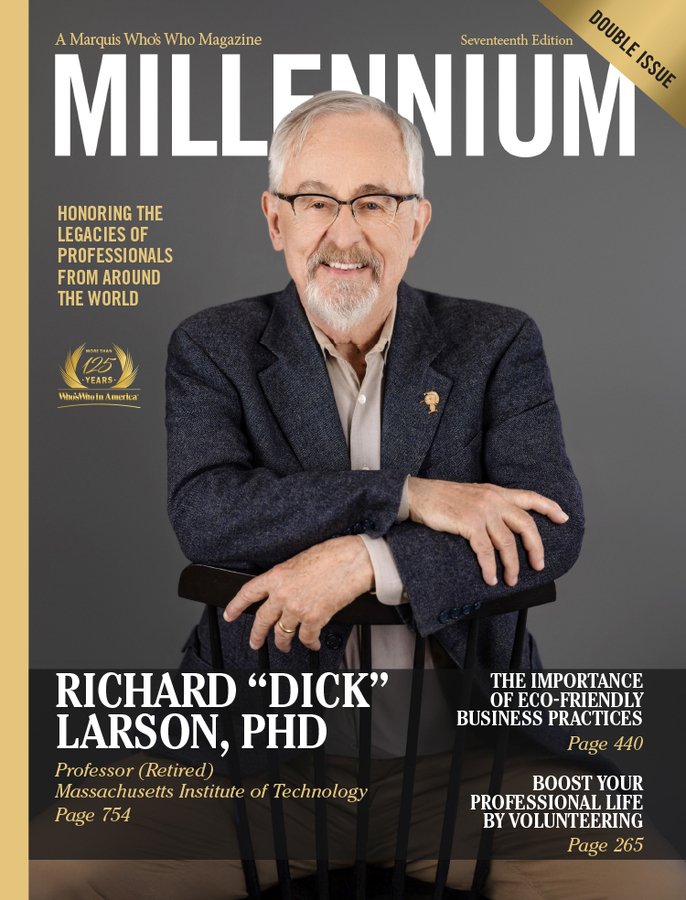 Richard “Dick” Larson, PhD Featured in Marquis Who’s Who Millennium Magazine