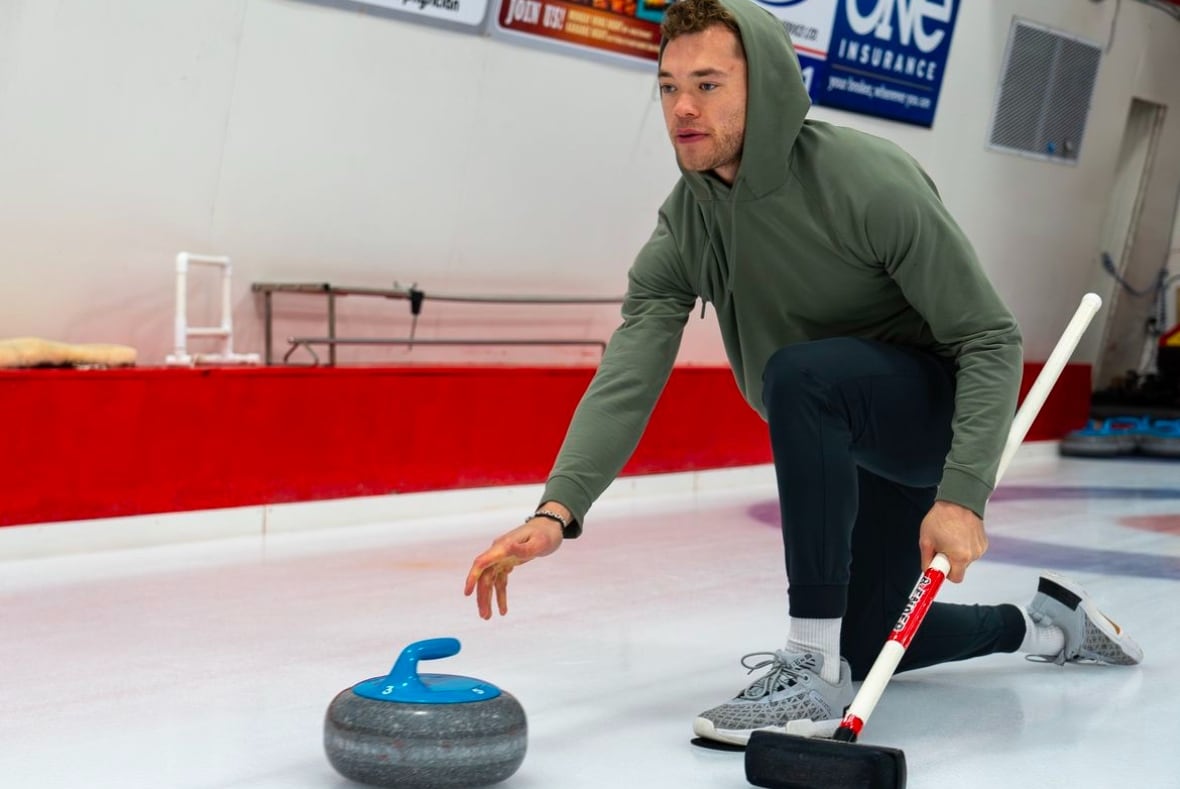 Columbus Blue Jackets hit the pebbled ice in St. Adolphe, Man.