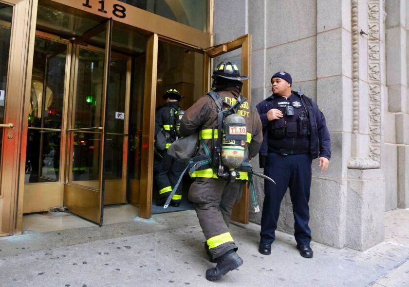 Fire triggers evacuation at City Hall; no one seriously hurt