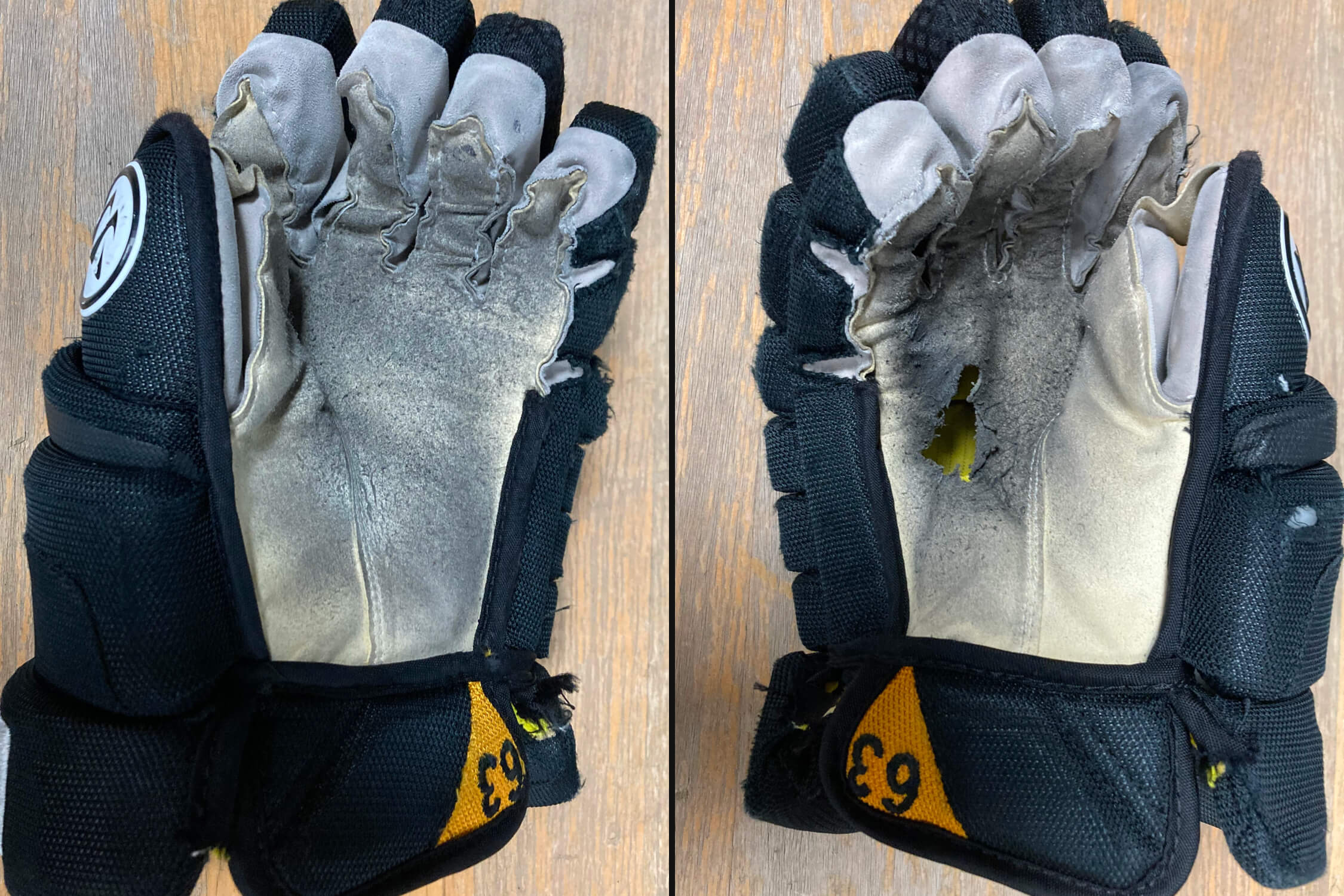 Sick mitts! Bruins’ Brad Marchand and the story behind the NHL’s rattiest gloves