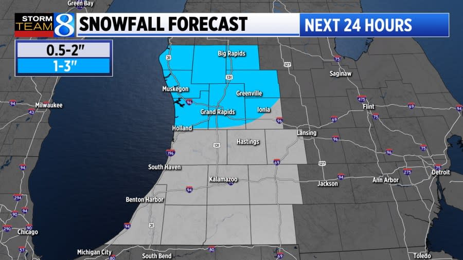 More snow on the way, both system and lake-effect