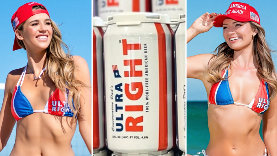 Anti-woke beer company teams up with 'MAGA Babe' influencers to launch new calendar