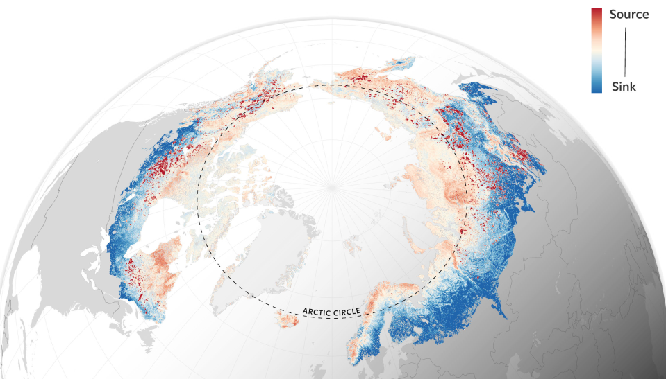 Warmer, Greener Arctic Becoming a Source of Heat-Trapping Gas