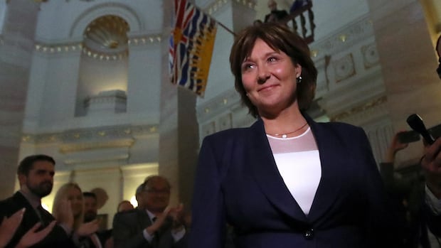 Justin Trudeau's resignation puts spotlight on former B.C. premier Christy Clark