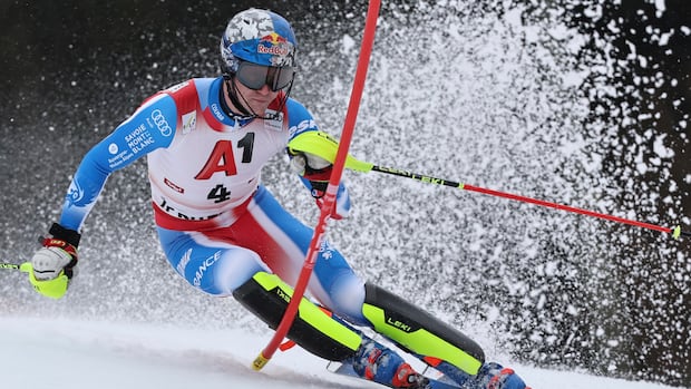 Olympic champ Clement Noel prevails in Kitzbuhel for 4th World Cup slalom victory of season