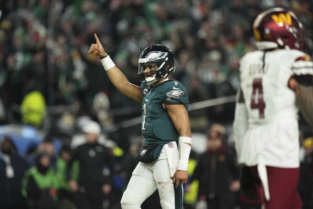 Eagles advance to Super Bowl, beating Commanders in NFC title game