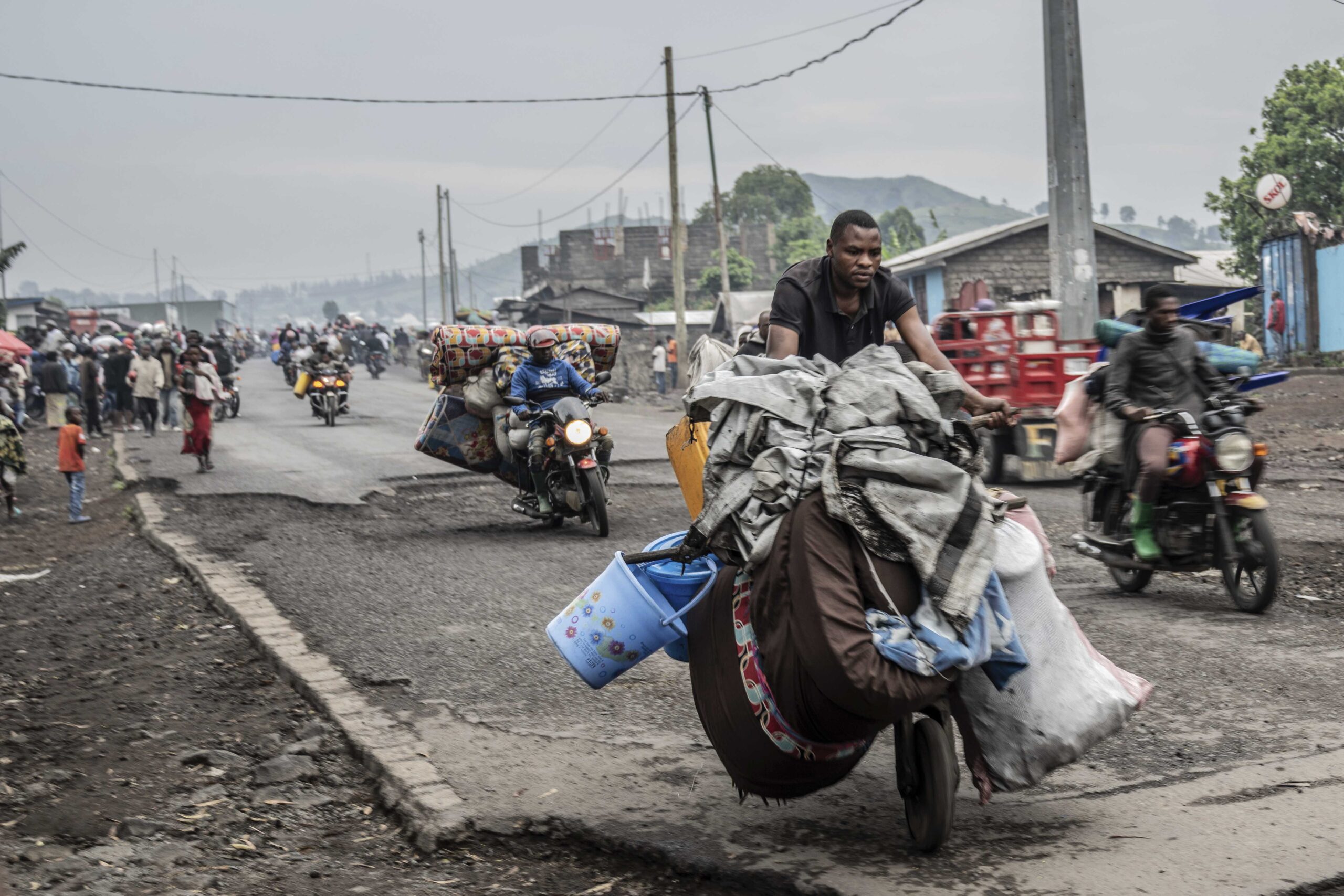 Congo's Rwanda-backed rebels say they have taken control of Goma