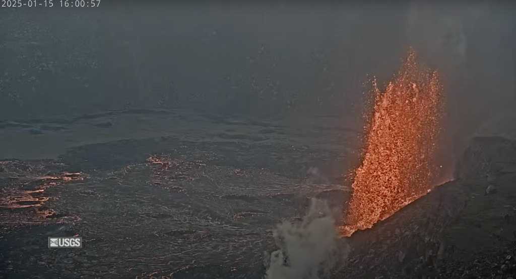 Kilauea Volcano Erupts Again