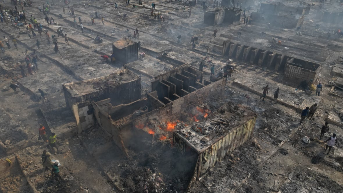 Ghanaians call on fashion brands to step up after fire guts world's largest used clothing market