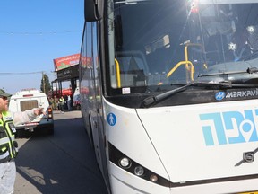 Terrorists open fire at a bus carrying Israelis; 3 dead, 7 injured