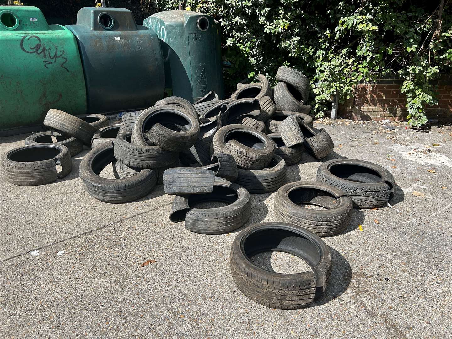 Fly-tipping crackdown continues at Morrisons in Coldharbour Road, Northfleet after CCTV installed