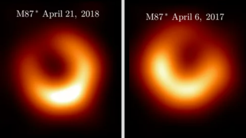 The 1st monster black hole ever imaged has messy eating habits