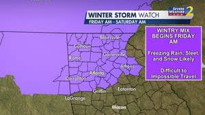 ‘Significant’ accumulations of snow likely for parts of north GA